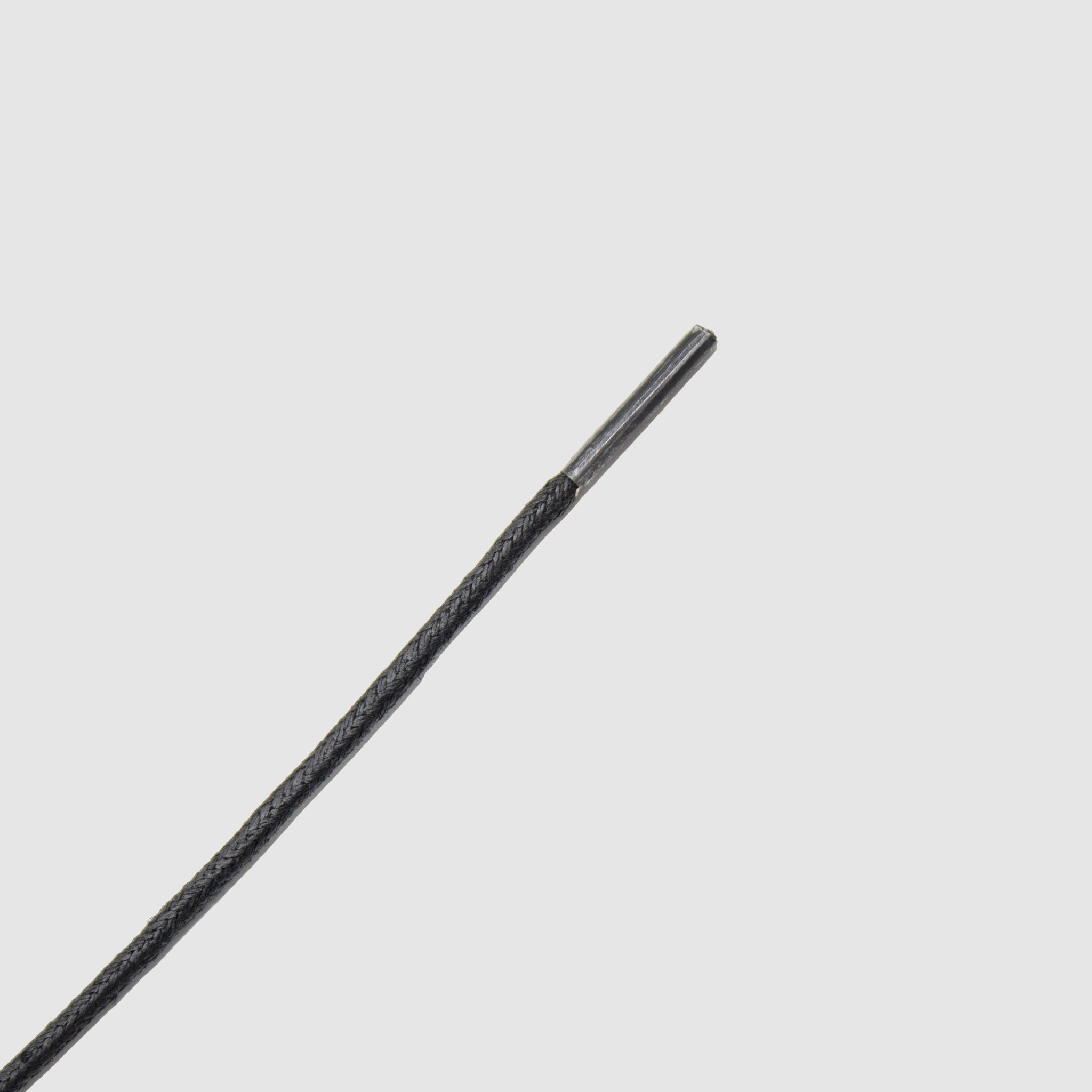 Waxies Round Shoelaces · Black