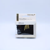 Smallies Metal Tip Shoelaces · Black with Gold Tip · Mr.Lacy