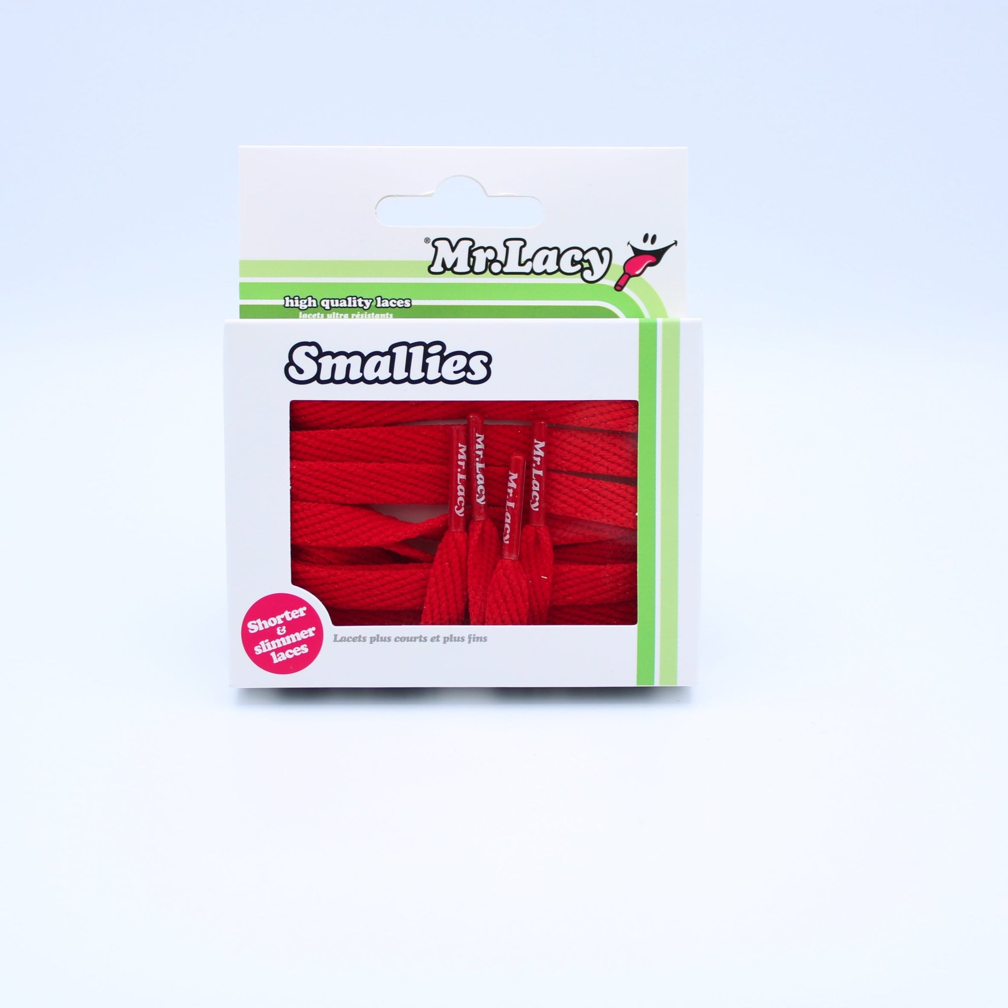 Smallies Shoelaces · Red · Mr.Lacy