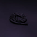 Waxies Round Shoelaces · Black