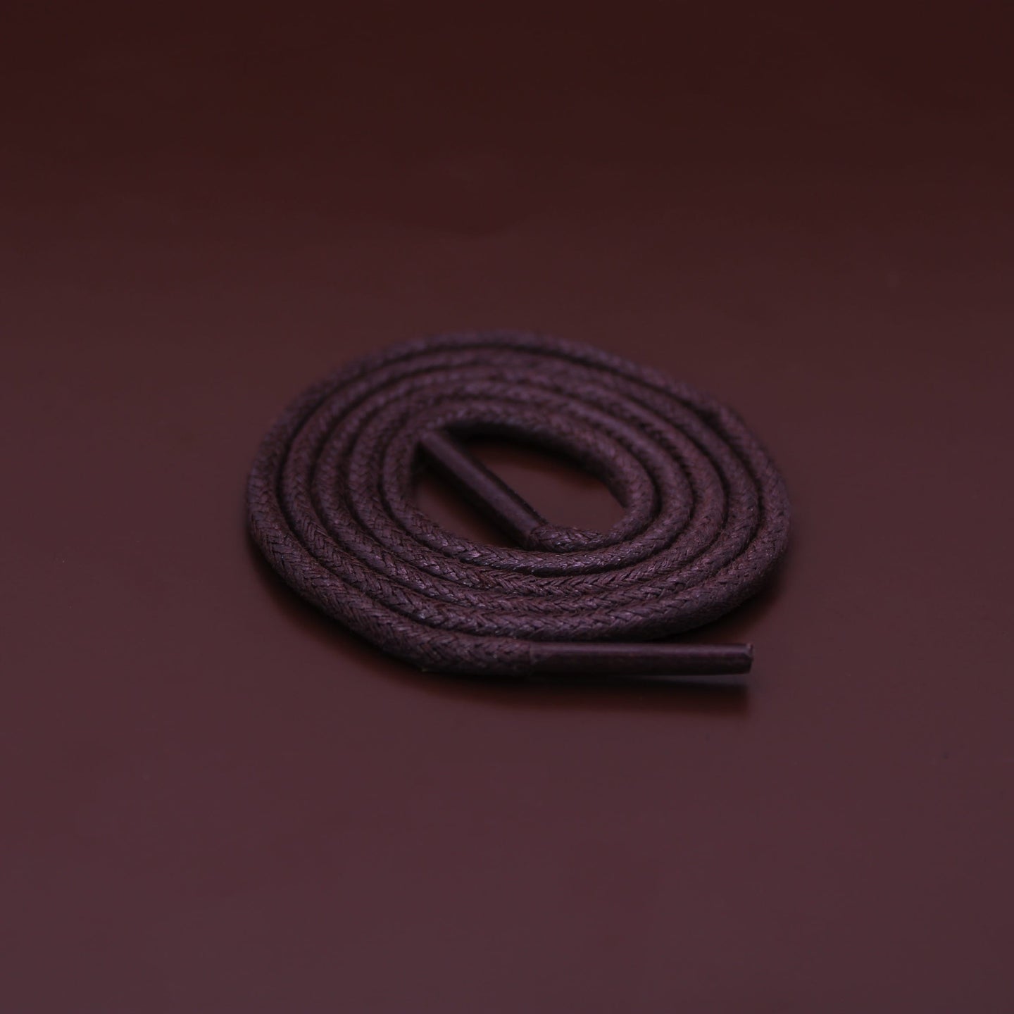 Waxies Round Shoelaces · Dark Brown