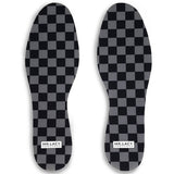 Relax Insoles Print · Checkered Black/Grey · Mr.Lacy