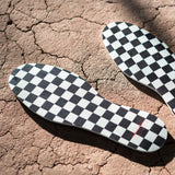 Relax Insoles Print · Checkered Black/White · Mr.Lacy