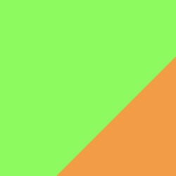 Bright Orange/Neon Green