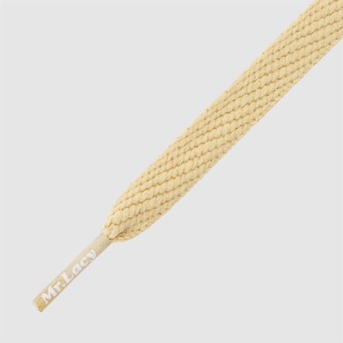 Shoelaces Mr Lacy Flatties Junior Flat Yellow 110cm long high quality laces 